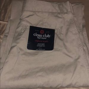 Class Club boys khaki pants NWT